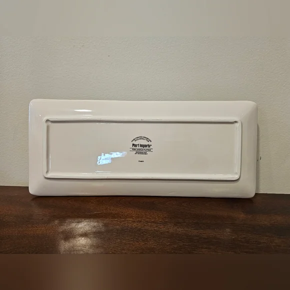 14" PIER 1 Christmas Serving Platter - Picture 4 of 5